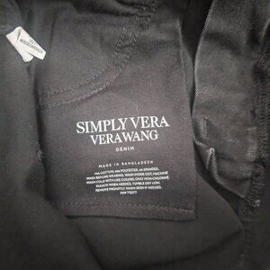 Vera Wang Black Bootcut Flare Jeans size 6 Long